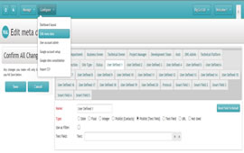 Step 4 - Configure: Edit meta data